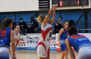 Serie B femminile: La Gea Grosseto lotta solo un tempo contro la P.F. Prato