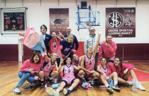 Il Jolly Acli Basket Livorno suona la nona. Superata anche la Pallacanestro Femminile Prato