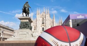 A Piazza del Duomo inaugurata la Fan Zone di FIBA EuroBasket 2022