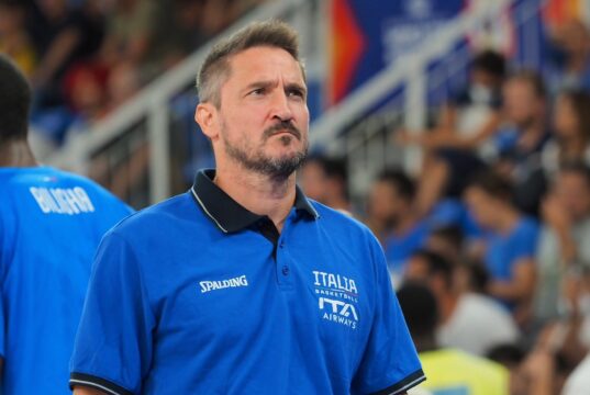Torna l’Italbasket a Livorno. Il 23 febbraio Italia-Ucraina al Modigliani Forum