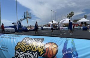 Grande successo del 3×3 Farmacity Streetball Viareggio, in Piazza Mazzini, tappa Fip targata Estathé