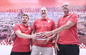 Presentato ufficialmente coach Dante Calabria e lo staff tecnico di Estra Pistoia Basket 2000